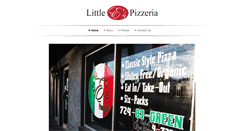 Desktop Screenshot of littleespizzeria.com